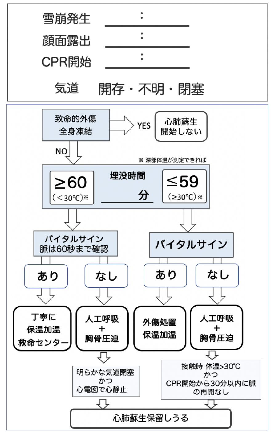 図（心肺停止していない場合）